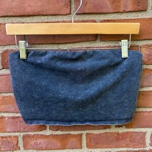 Aerie Charcoal Bandeau Tank